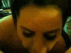 kandy kane gives a blowjob with her big tits