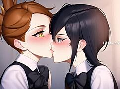 i'm kissing in hentai asmr with extreme tingles