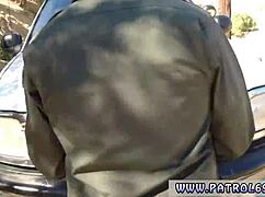 Chubby Blonde Amateur Gives Blowjob To Latina Babe Fucked By The Law