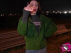 Guess who's back? Shemale queen Jessica Kate debuts with a young guy!