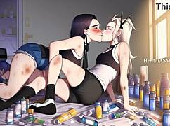 i'm kissing in hentai asmr with extreme tingles