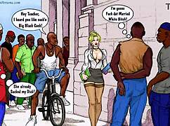 Man, I’m just a white slut teacher craving that huge black cock, ya know!