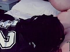 Ssbbw Julie Ginger gets her juicy cheeks slapped by a BBC
