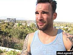 Nympho Vyxen Steele savors French Alex’s exciting taste