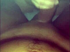 My half cousin's blowjob feels so intense, I cum all over her