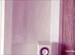 Titty playing and tit rubbing with big boobed PAWG Nikki Benz