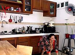 Lilou CH Rides And Milks His Cock Hard.