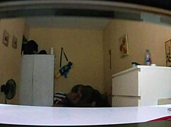 Homemade interracial amateur video with black couple