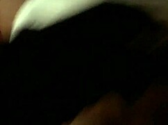 An older woman enjoys a homemade video session