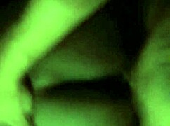 An older woman enjoys a homemade video session