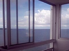 from the start, I lick this petite shaved pussy non-stop, so delicious!