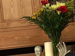 sexy brunette jenny baby gets hard anal reaming fisting and facial from therapist