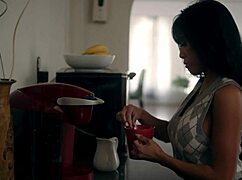 sexy asian ember snow ends dry spell with victor ray