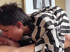 latina teen morning blowjob and rough sex