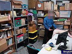 I Got Caught Shoplifting And The Officer Pounded Me So Hard With His Big Cock