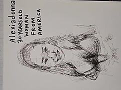 women's tits get groped and covered in cum during solo massage