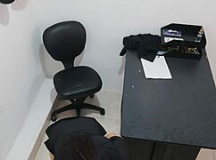 excited solo flashing with anal plug for subscribers