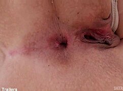 salome gil experiences her first gaping double anal with interracial monster cock