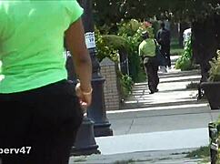 Nut Busting Candids with Ebony Asses in Hidden Cams, Grab Your Dick and Enjoy! 😏