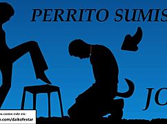 Femdom Jerk Off Instructions Transform You Into Dog Roleplay With Anal Assfucking And Feet Fetish In Spanish Voice