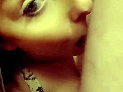 Redhead Milf Sucking Hard Cock with Passion