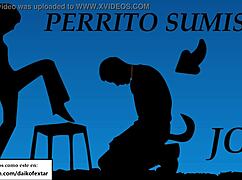 Femdom Jerk Off Instructions Transform You Into Dog Roleplay With Anal Assfucking And Feet Fetish In Spanish Voice