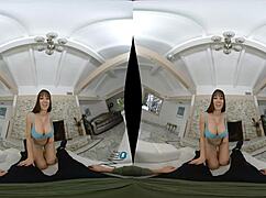 Lexi Luna shows her wet pussy in dry ink scene