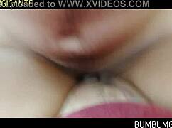 Wife Enjoys Friend While Husband Watches