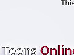 Naughty College Student Gets Spanked