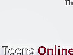 Naughty College Student Gets Spanked