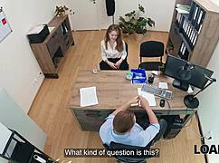 Want to see Una Fairy punished in the office?