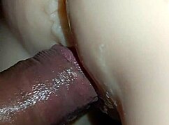 sally gets taken doggystyle with a hot creampie finish in her tight spot