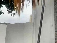 We're Flashing for the Construction Workers Across the Street