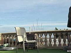 Postman Bangs German 18yo Lullu While Parents Are Away - Petite Teen Action