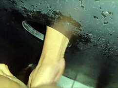 i sucked that big black cock in the gloryhole.