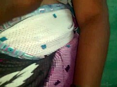 hey aunty, why wash that sexy dress in the bathroom like this?