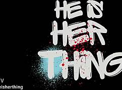 The mistress interacts with her slave in a bondage session