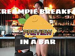 Preview Shows Agarabas and Olpr Sharing a Steamy Creampie Breakfast with Intense Fucking