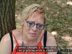 MATURE4K KINKY GIANTESS DIANA SHARES OUTDOOR SEX WITH 2 STRANGERS