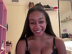 Lily Starfire goes deeper with that big ebony ass backstage