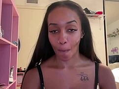 Lily Starfire goes deeper with that big ebony ass backstage