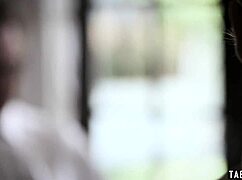 sexual gets a visit from a teen 18+ cheerleader with pigtails