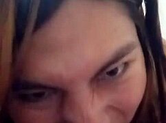 Chica trans moans in pleasure