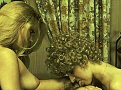 Secret emotions in vintage lesbian encounters