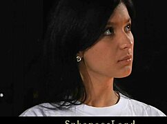 Adorable Brunette Spanked And Fucked In Subspace