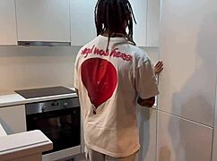 Megan Fiore drilled hard by two Latin cocks in wild interracial garage scene