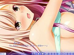 ririsa shiraishi bound in bondage, her big tits bouncing as she dances lewdly backstage