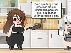 Gacha Club anime fucks big tits girl