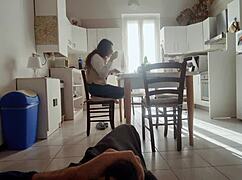 Guy BEGS for BLOWJOB but GETS only HANDJOB in italian amateur