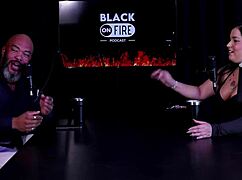 Safada stripper flaunts tits, craves small cock dp, learns anal with Kyra